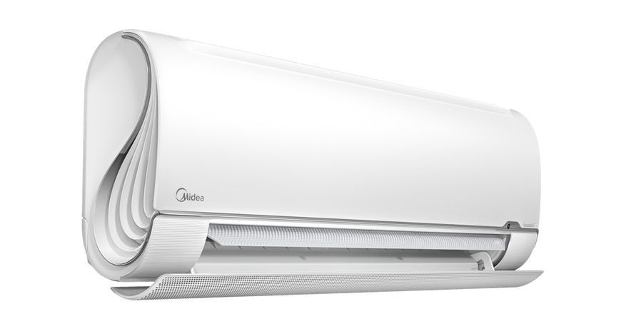 Внутрішній блок Midea BreezeleSS+ FA-12N8D6-I &mdash; дизайн TwinFlap, м&rsquo;яке розсіювання повітря BreezeleSS+
