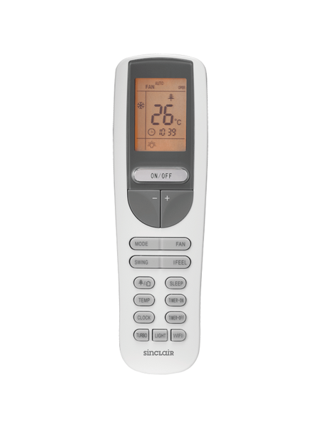Пульт Sinclair Keyon YAA1FB6 Wi-Fi для кондиціонера SIH/SOH-18BIK