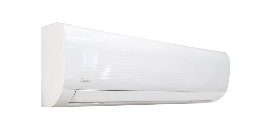 Боковий вигляд внутрішнього блоку Midea Forest DC AF8-12N1C2, настінний кондиціонер для офісного приміщення