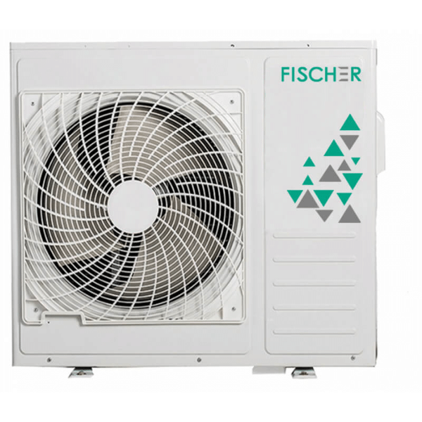 Зовнішній блок інверторного кондиціонера Fischer STARK FI/FO-09SIN &mdash; вентилятор і бренд Fischer