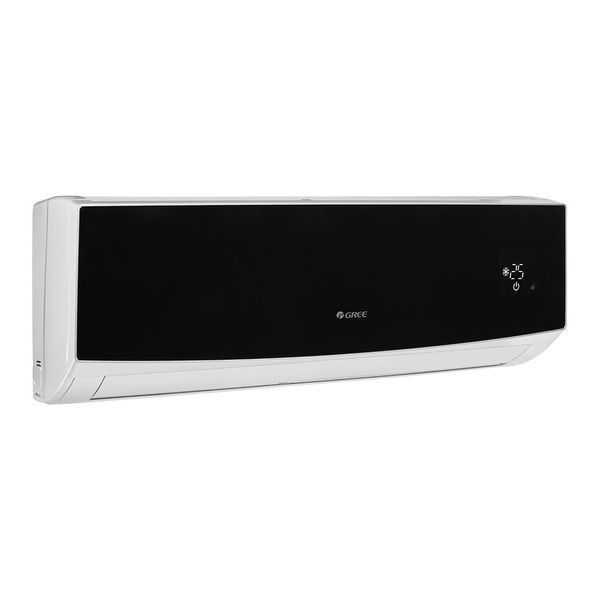 Кондиціонер Gree Lomo Inverter GWH09Q Black &mdash; боковий вигляд внутрішнього блоку, преміальний дизайн