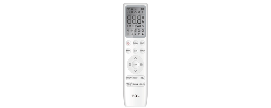TCL TCC-48ZHRH/DV7 Inverter R32 Wi-Fi &mdash; пульт керування підлогово-стельового кондиціонера