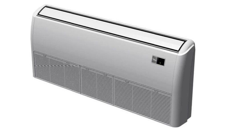 Підлогово-стельовий кондиціонер Midea MUE-24HRFNX-QR 7 кВт у підлоговому розміщенні, білий внутрішній блок